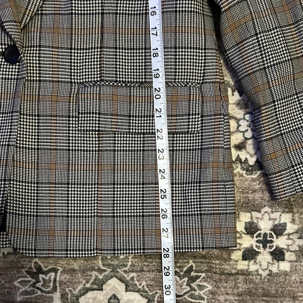 Pendleton VTG WOOL Classic Checkered Blazer